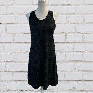 Columbia OMNI-WICK Womens Medium Gray Geometric Tank Dress